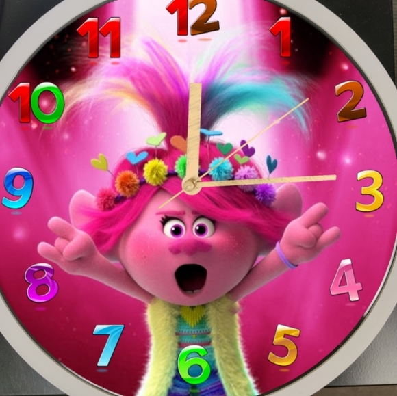 Poppy led wall clock - Picture 3 of 5